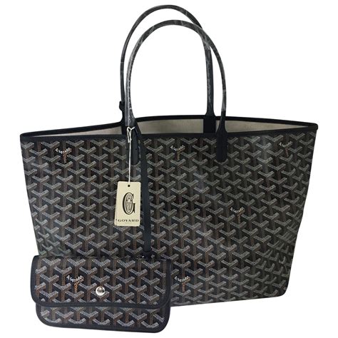 goyard tote black|goyard pm tote price.